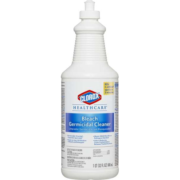 Limpiador y desinfectante Clorox, botella de 32 oz, sin aroma, paquete de 6 - 68832
