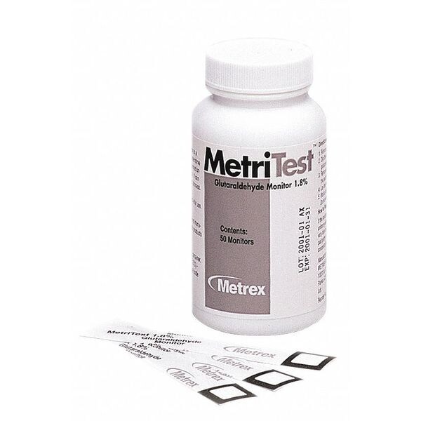 Tiras desinfectantes Metritest, botella, sin aroma, 2 paquetes - AMCS078304