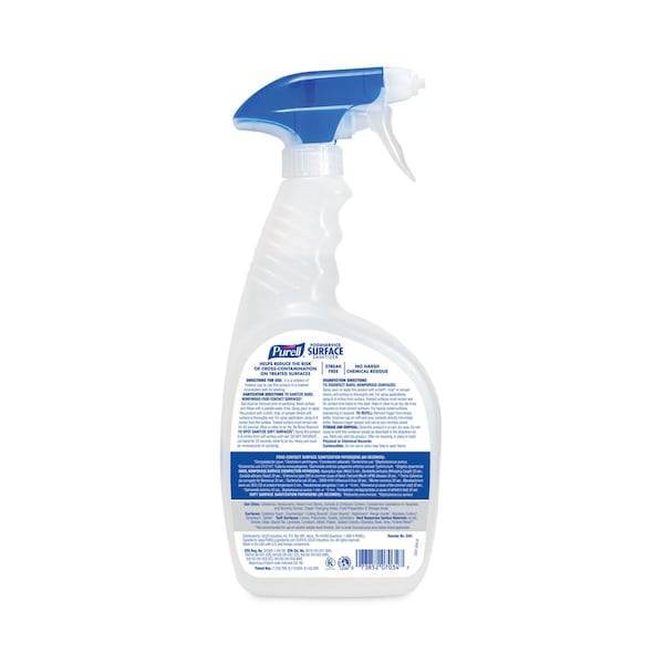 Purell Limpiadores y Detergentes, Botella rociadora, sin fragancia, 6 PK - 3341-06-RTL
