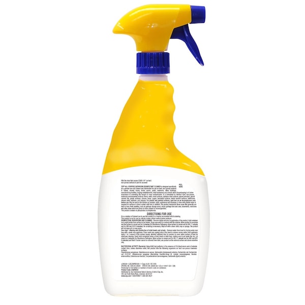 Limpiador desinfectante multiusos líquido con aroma regular Zep Zep 32 oz - ZUAPBD32