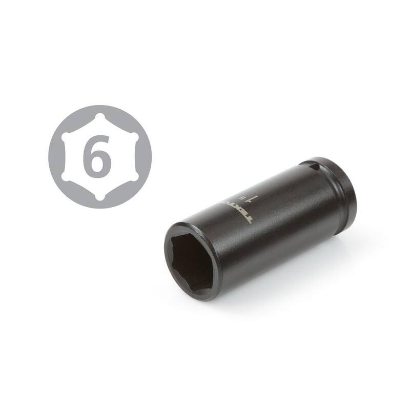 Juego de Llaves de Impacto Profundas de 6 Puntos TEKTON de 22 Piezas de 3/4 pulg. Drive 7/8-2 pulg. - 48995