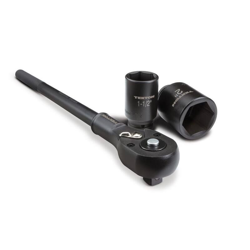 Juego de Llaves de Impacto Profundas de 6 Puntos TEKTON de 22 Piezas de 3/4 pulg. Drive 7/8-2 pulg. - 48995