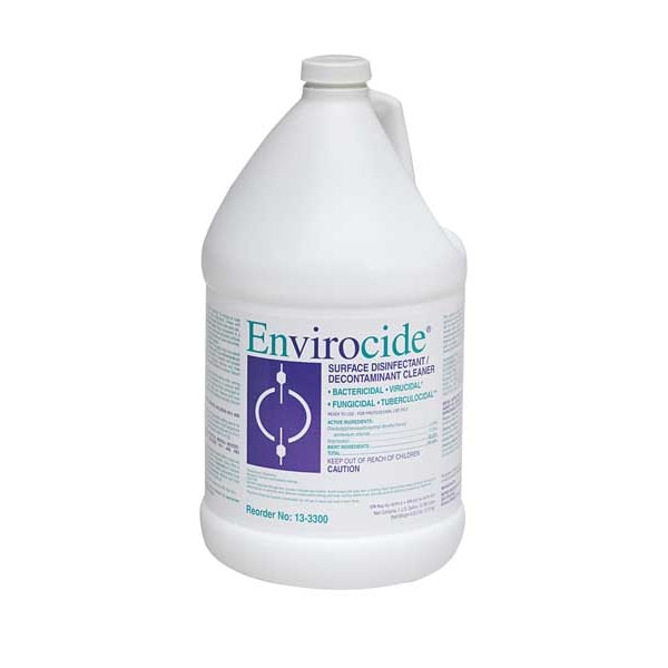 Limpiador y desinfectante Envirocide, 1 galón, sin aroma - ME1G078300
