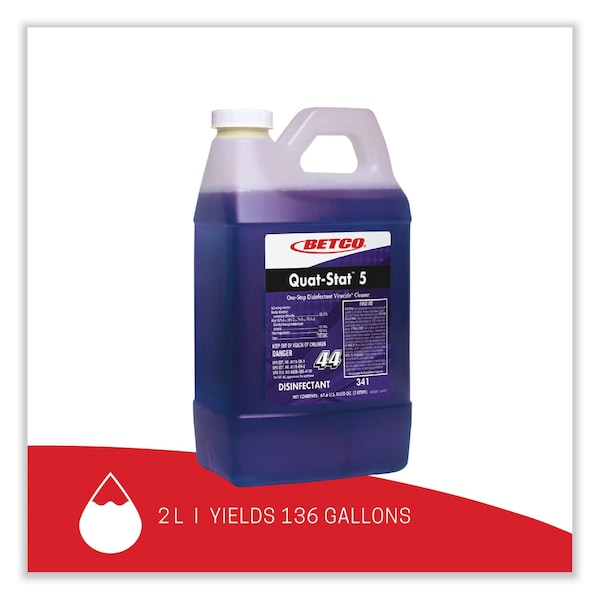 Betco Limpiadores y Detergentes, Botella, Lavanda, 4 PK - 3414700