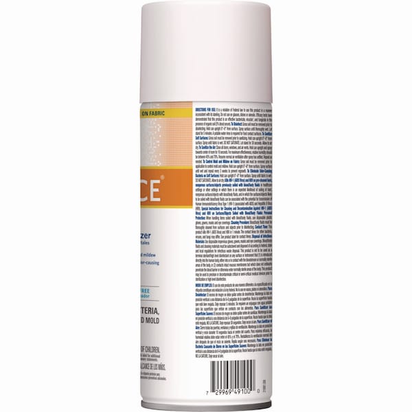 Clorox Limpiadores y Detergentes, Lata en Aerosol de 14 oz, Cítrico, 12 piezas - CLO 49100