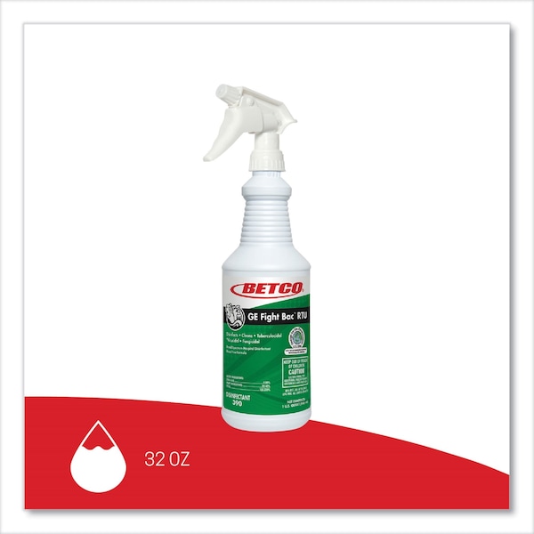 Betco Limpiadores y Detergentes, Botella, Fresco, 12 PK - 3901200