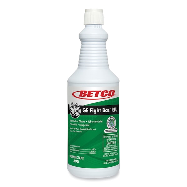 Betco Limpiadores y Detergentes, Botella, Fresco, 12 PK - 3901200