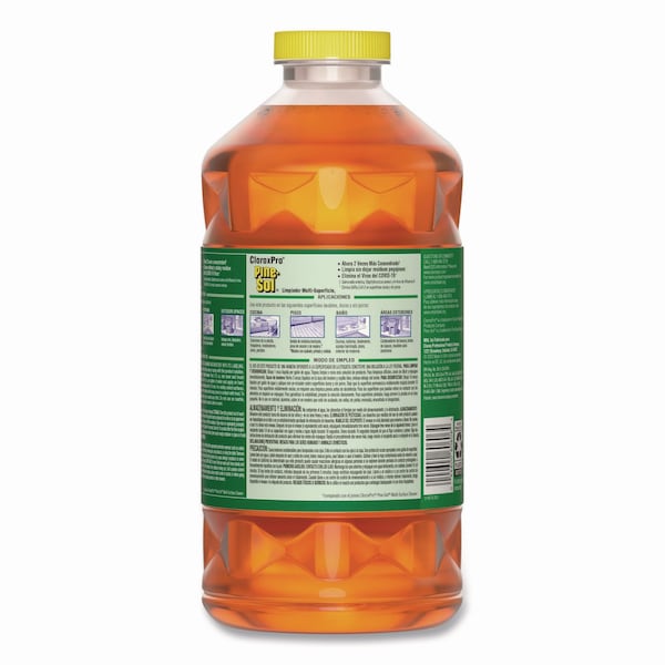 Limpiador desinfectante multiusos concentrado Pine-Sol CloroxPro, aroma original a pino, botella de 80 oz, paquete de 3 - 60606CT