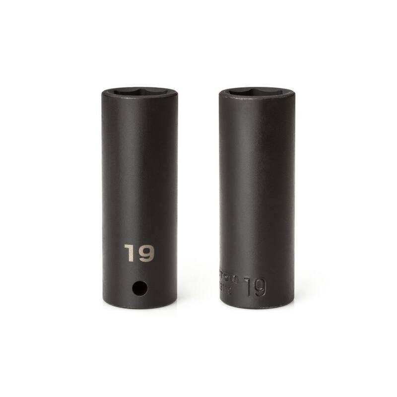 Juego de 9 piezas de enchufes de dado de impacto TEKTON de 1/2 pulgada (SID92415)