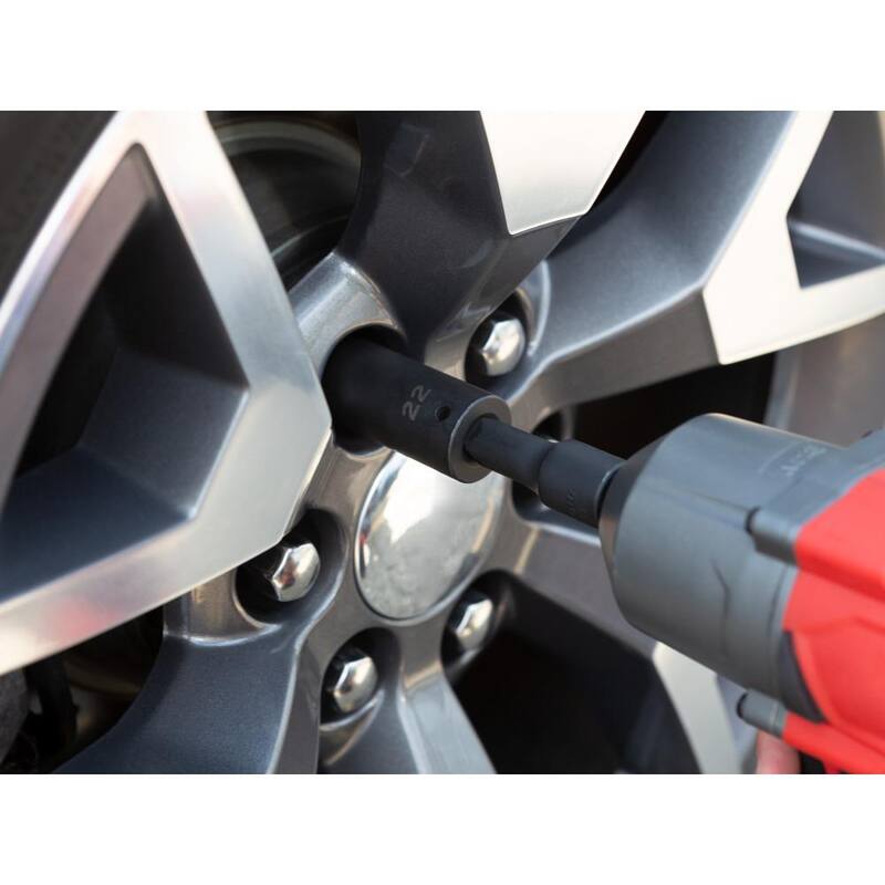 Juego de 9 piezas de enchufes de dado de impacto TEKTON de 1/2 pulgada (SID92415)