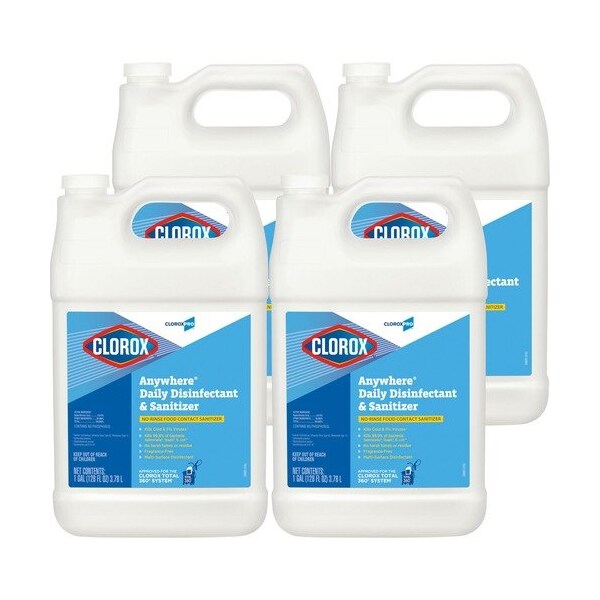 Clorox SANITIZER, HRDSRFC, TOTAL360, 4PK - CLO31651CT