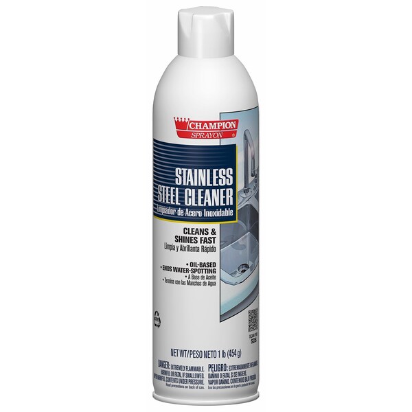 Limpiador de acero inoxidable en aerosol a base de aceite Chase Products, 16PK - 438-5197