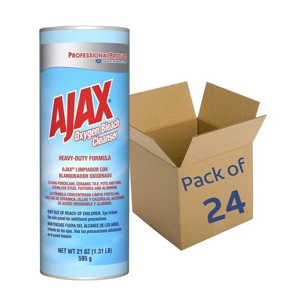 Limpiador de blanqueador de oxígeno Ajax Ajax, 21 oz., 24PK - CPC214278CT