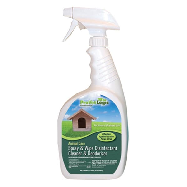 Limpiador, desinfectante y desodorizante listo para usar Provetlogic Spray & Wipe, botellas de 32 oz, 12PK - PR434712