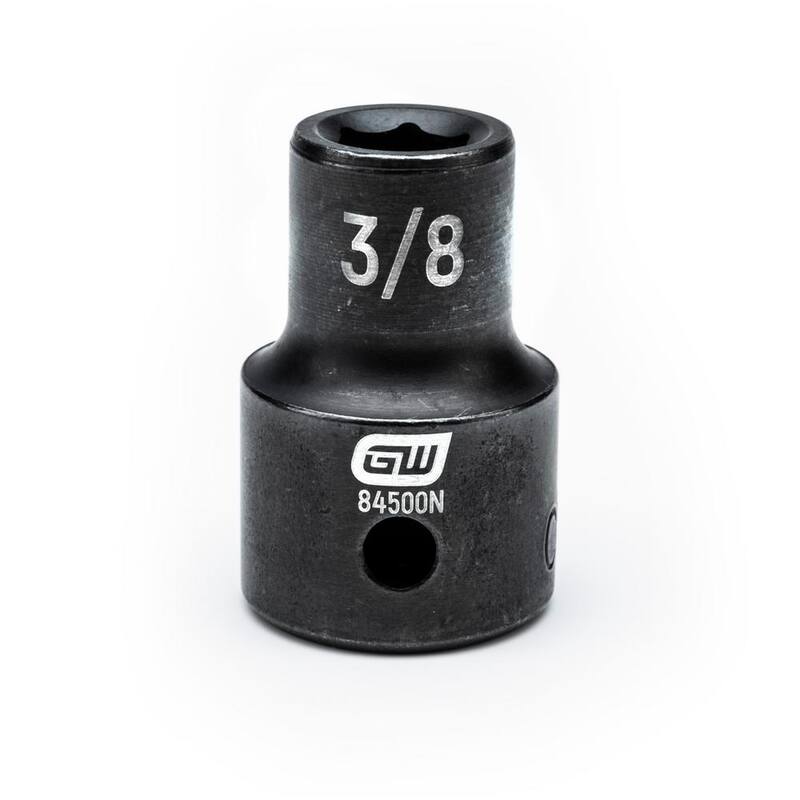 Juego de 39 piezas de puntas de impacto estándar y profundo de 1/2 pulgadas de 6 puntos SAE de GEARWRENCH - 84947N