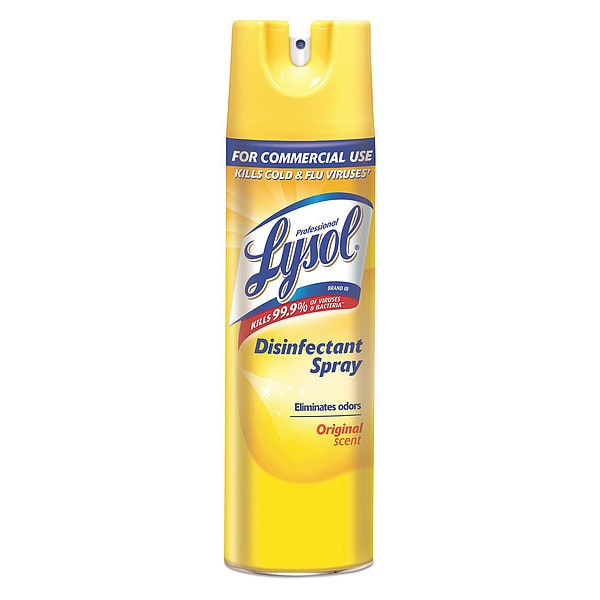 Lysol Aerosol Desinfectante, Original, 19 oz., PK12 - 36241-04650