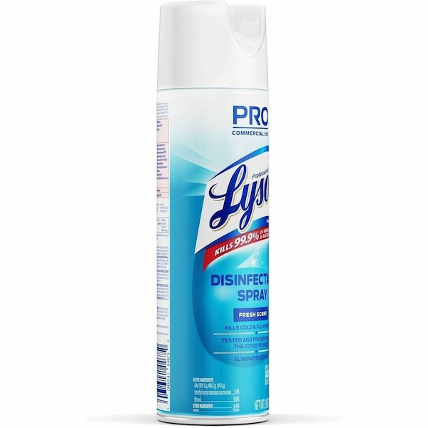 Lysol ProLysol, Aerosol desinfectante, aroma fresco, 19 oz, paquete de 12 - 04675CT