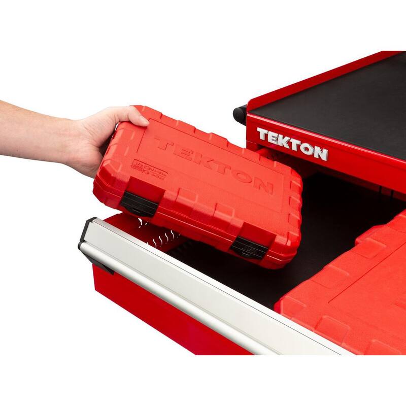 Juego de dados de impacto para tornillos hexagonales TEKTON de 1/2 pulg., 24 piezas (1/4-3/4 pulg., 6-19 mm) - SIB92311