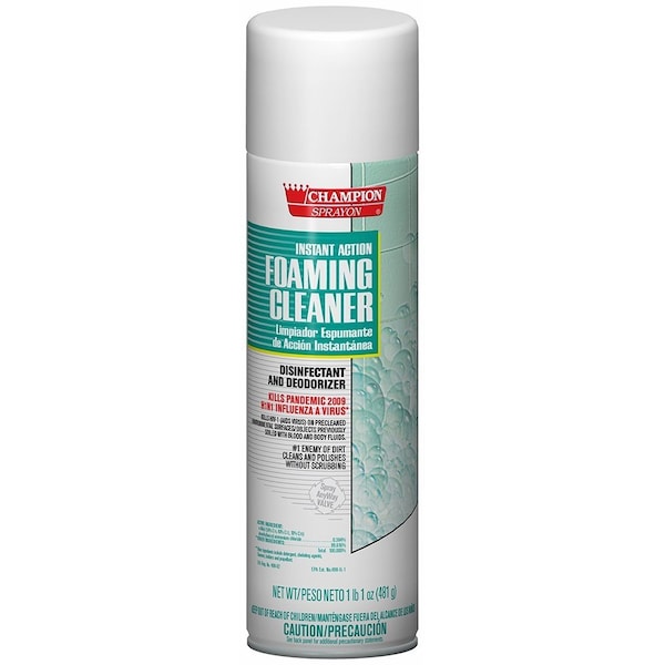 Chase Products Champion Sprayon Limpiador Desinfectante Espumoso neto 17 oz. 1 Lata - 5196-1