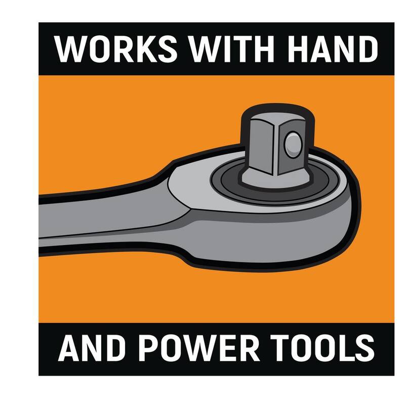 Juego de Llaves de Extracción GEARWRENCH Bolt Biter de 1/4, 3/8 y 1/2 pulg. de Impulsión SAE/Métrico con Bandeja de Almacenamiento de Espuma EVA (97 Piezas) - GWMSBBS02