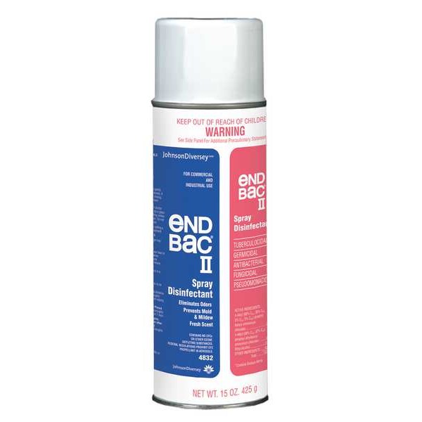 Diversey Desinfectante en Aerosol, 15 oz, Característico, Incoloro - 04832