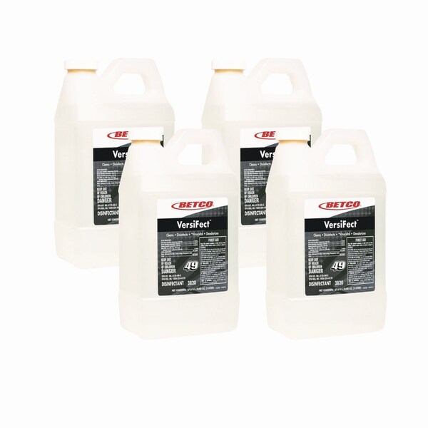 Betco Limpiadores y Detergentes, Botella, Fresco, 4 PK - 38204700