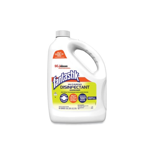 Sc Johnson Fantastik, DESINFECTANTE DESENGRASANTE MULTI-SUPERFICIES, AROMA AGRADABLE, BOTELLA DE 1 GALLÓN - 311930EA