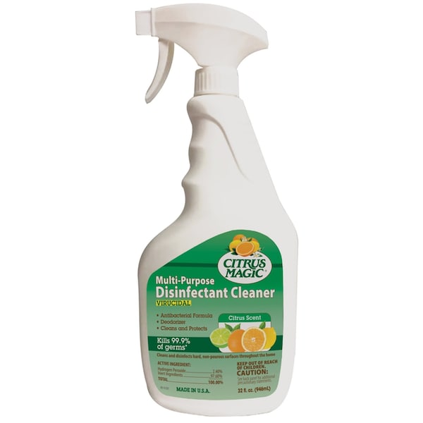 Citrus Magic Desinfectante líquido con aroma cítrico 32 oz - 613773043-6PK