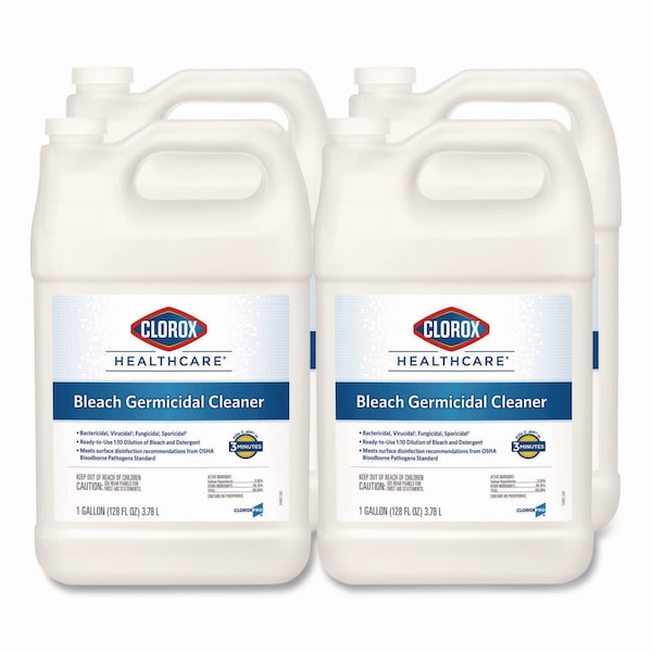 Clorox Limpiadores y Detergentes, Botella de Recarga de 128 oz, Sin Aroma, 4 PK - CLO 68978