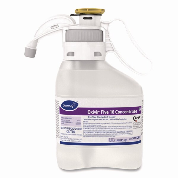 Diversey Limpiadores y Detergentes, Lata de 1.4 L, Característico, Incoloro, 2 PK - 5019296