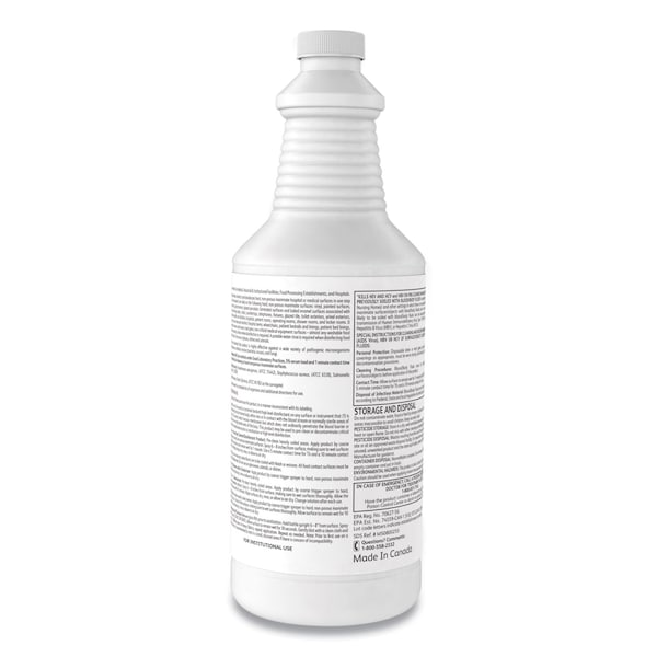 Diversey Limpiadores y Detergentes, Botella de 32 oz con tapa de flip, Incolora - 4277285