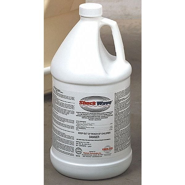 Limpiador y desinfectante de Fiberlock Technologies, envase de 1 galón, aroma a lino fresco - 8310-1