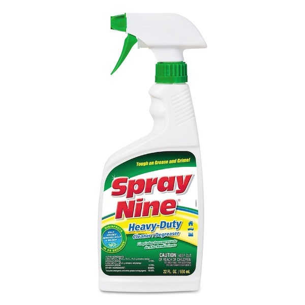 Spray Nine Limpiadores & Detergentes, Botella rociadora, Cítricos, 12 PK - 26825