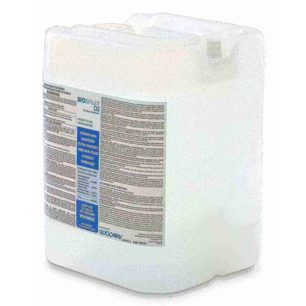 Desinfectante y sanitizante evaporativo a base de alcohol, registrado por la EPA, 5 galones - SANI-D2-05