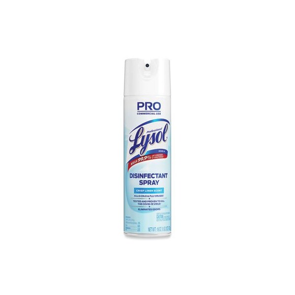 Lysol ProLysol, Aerosol Desinfectante, Aroma a Lino Fresco, Lata de 19 oz - 74828EA