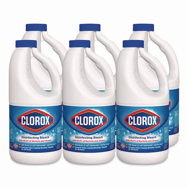 Clorox Limpiadores y Detergentes, Botella, Sin fragancia, 6 PK - CLO32260