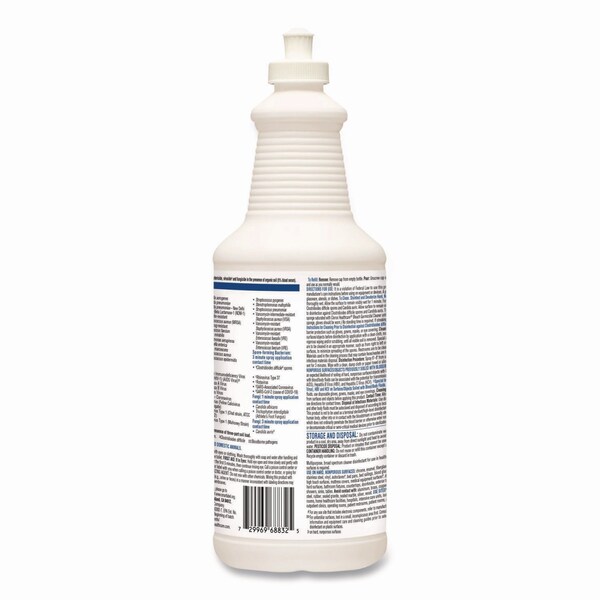 Clorox Limpiadores y Detergentes, Botella de 32 oz con tapa de tirar, sin aroma, paquete de 6 - CLO 68832