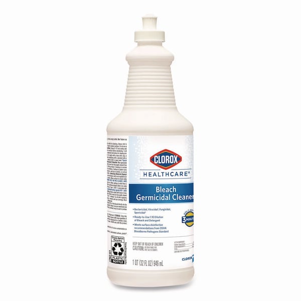 Clorox Limpiadores y Detergentes, Botella de 32 oz con tapa de tirar, sin aroma, paquete de 6 - CLO 68832