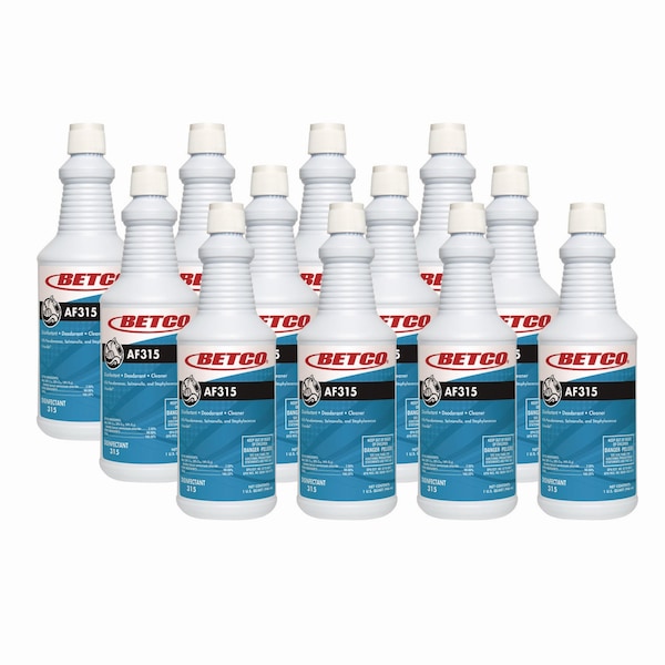 Betco Limpiadores y Detergentes, Botella, Aroma a Cítricos y Flores, 12 unidades - 3151200