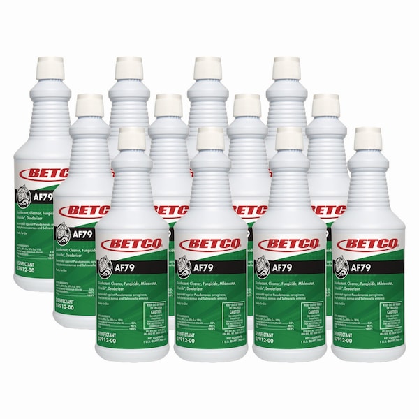 Betco Limpiadores y Detergentes, Botella, Ramo de Cítricos, 12 unidades - 791200