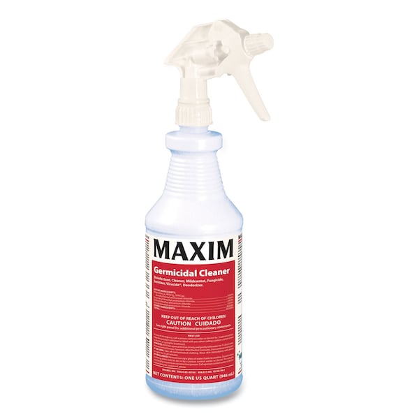 Maxim Limpiadores y Detergentes, Botella, Limón, 12 unidades - 041000-12