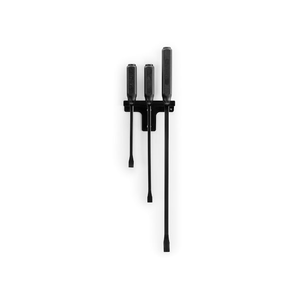 Tekton Angled End Handled Pry Bar Set w/Wall Hanger, 3-Piece 12, 17, 25 in. - LSQ96501