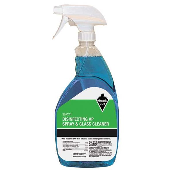 Limpiador y desinfectante Tough Guy, botella de 32 oz, aroma a limón - 36XX41