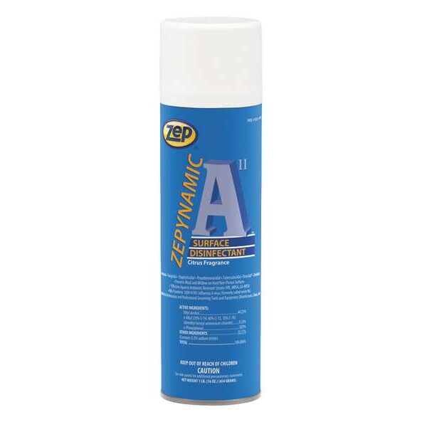 Producto de limpieza en aerosol Zep, aroma a cítricos, sin color, paquete de 12 unidades - 351501
