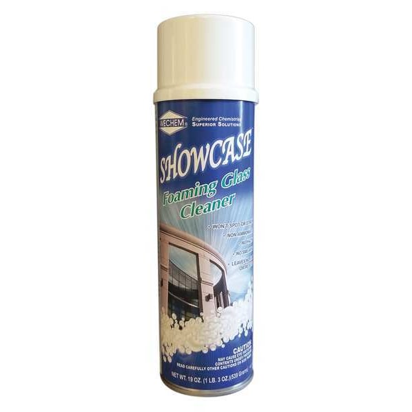 Limpiador de espuma para vidrio Wechem, 19 oz, lata de aerosol, paquete de 12 - A275