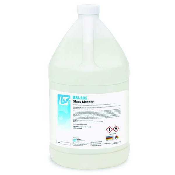 Limpiador de vidrio Best Sanitizers, Botella, 1 gal, Suave, 4 PK - BSI1021