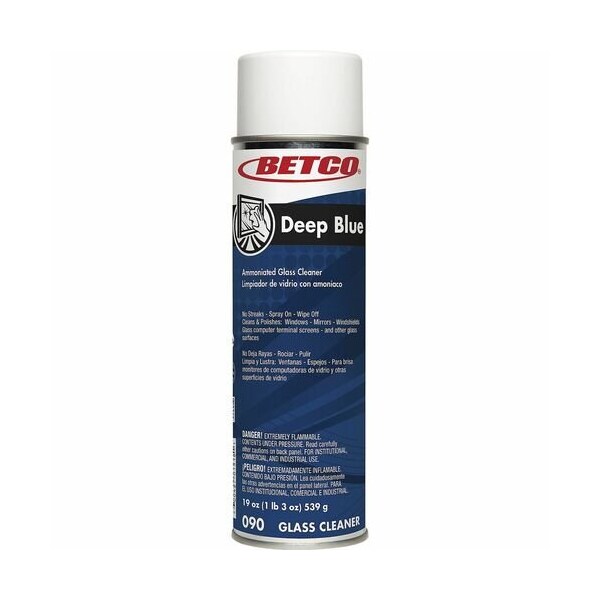 Limpiador de espuma con amoníaco para vidrio/multiusos Betco, 19oz, CL - BET0902300