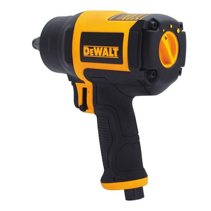 Juego de dados de impacto DEWALT de 1/2 pulgadas (30 piezas), juego de accesorios de impacto (10 piezas) y llave de impacto neumática de 1/2 pulgadas - DWMT19249773741