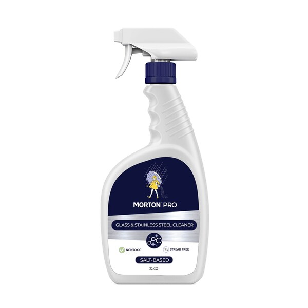 Limpiador de Cristal y Acero Inoxidable Morton 32 Oz. - UG32AZSG