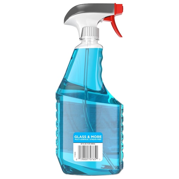 Limpiador de cristales Windex Sc Johnson Professional, 32 oz, Botella con gatillo, Azul, Floral, Líquido-RTU - 322338
